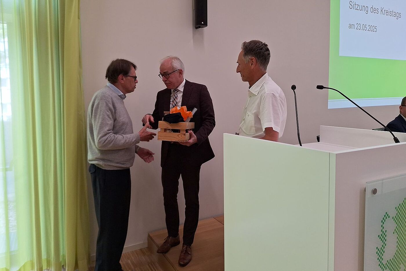 ADFC dankt Landrat Wolff bei Kreistagssitzung