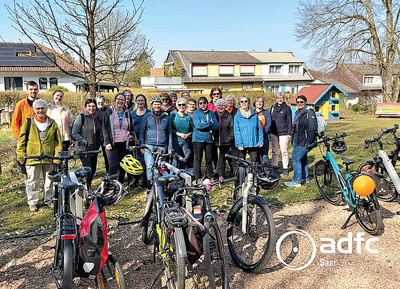Frauen-Radtour am Weltfrauentag