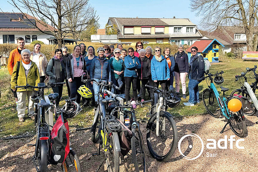 Frauen-Radtour am Weltfrauentag Frauen-Radtour am Weltfrauentag