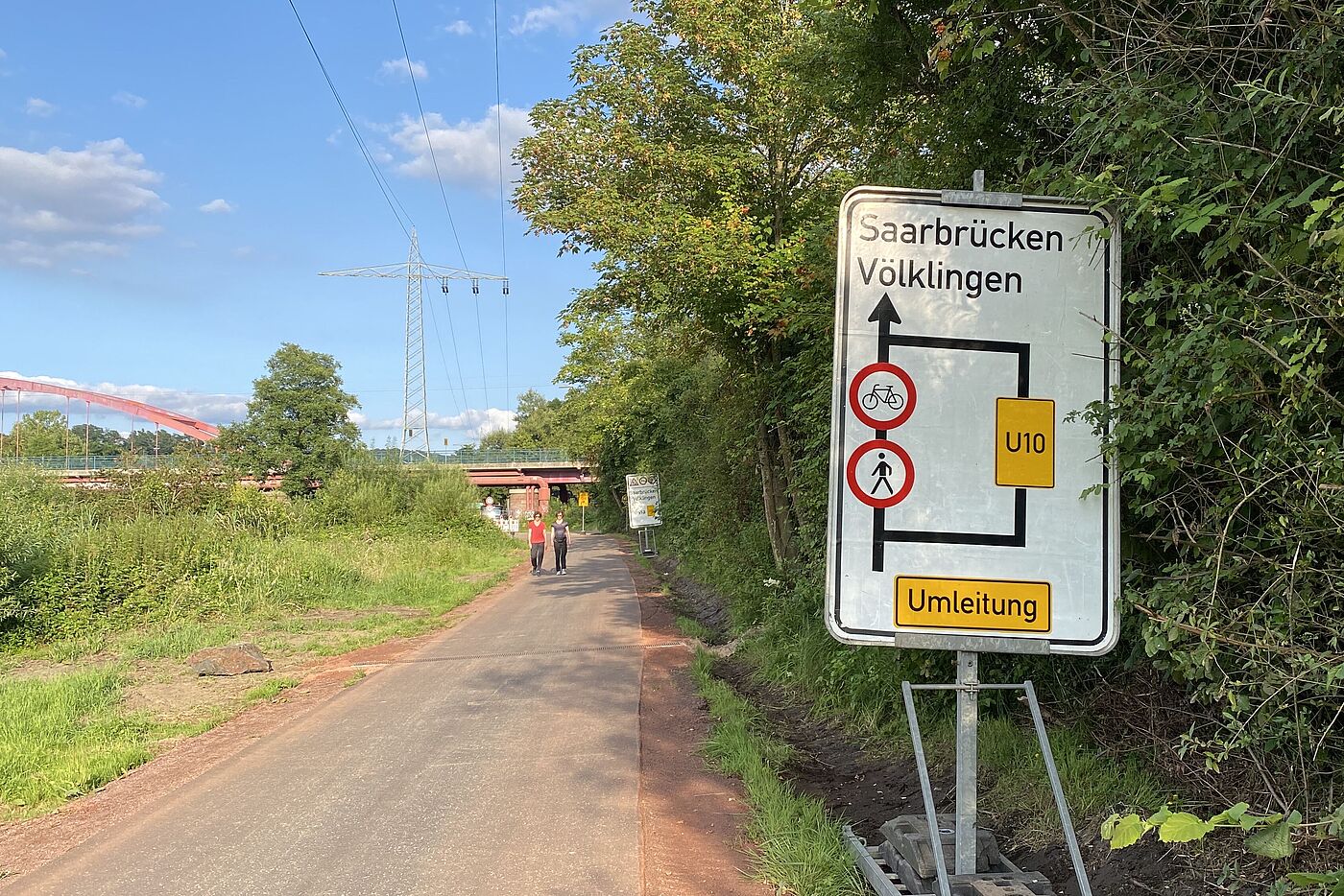 Sanierung - Umleitung