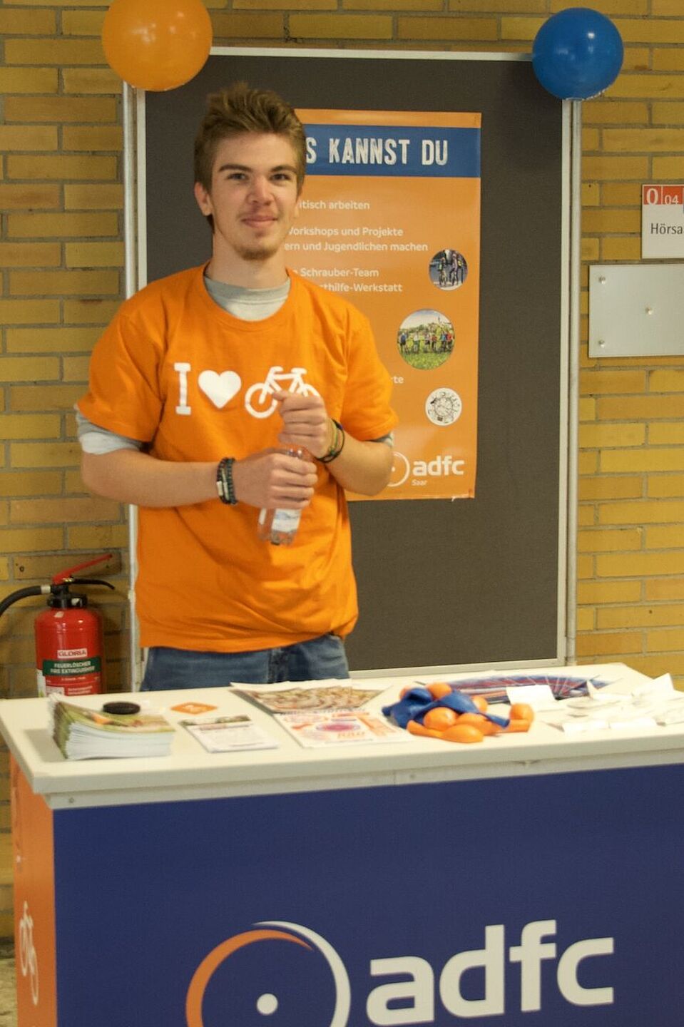 Jakob - FÖJ-ler beim ADFC Jakob - FÖJ-ler beim ADFC