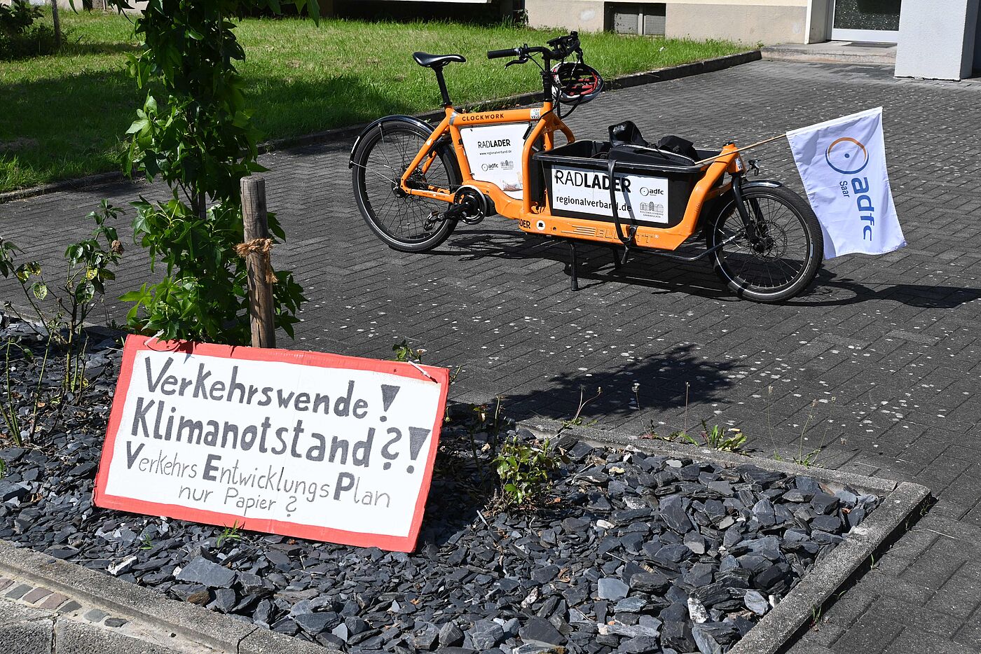 Infostand Rodenhof Saarbrücken