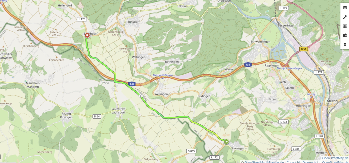 SL-Radweg Saarland-Radweg