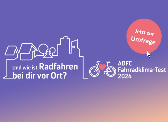 ADFC Fahrradklima-Test 2024