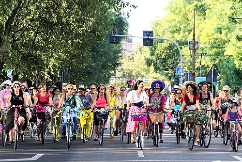 Fancy Women Bike Ride ADFC Saarland