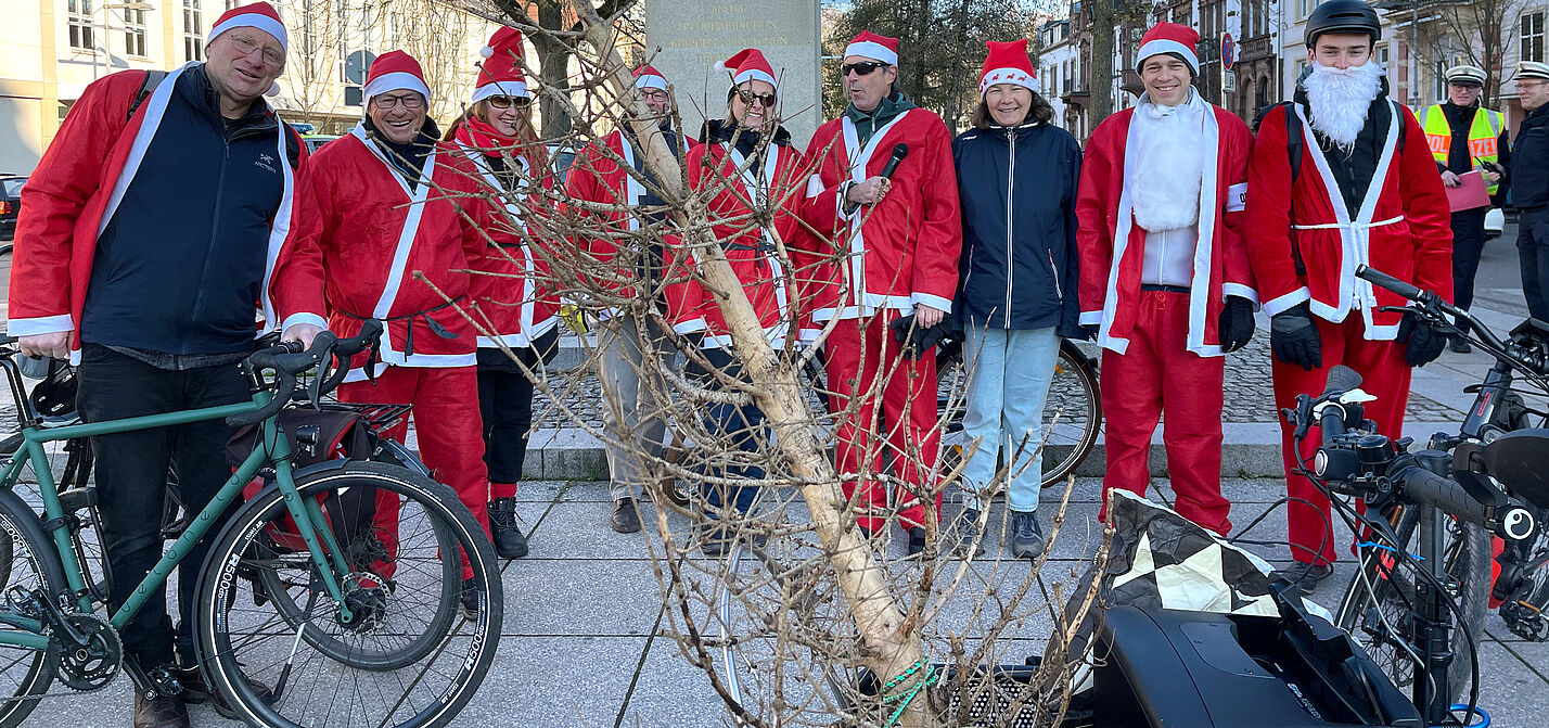 Weihnachtsradler*innen Saarlouis